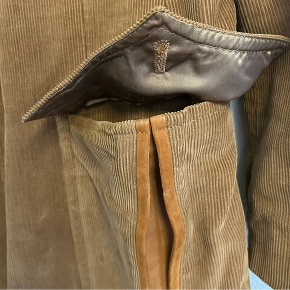 Vintage Europe Craft Corduroy Blazer Made in Yugoslavia - Size 36 - Picture 2 of 8